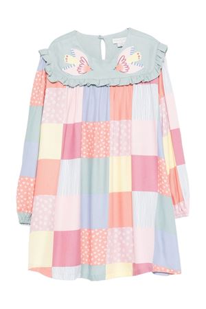 abito in cotone multicolor STELLA McCARTNEY KIDS | TX1B50Z3078999MC